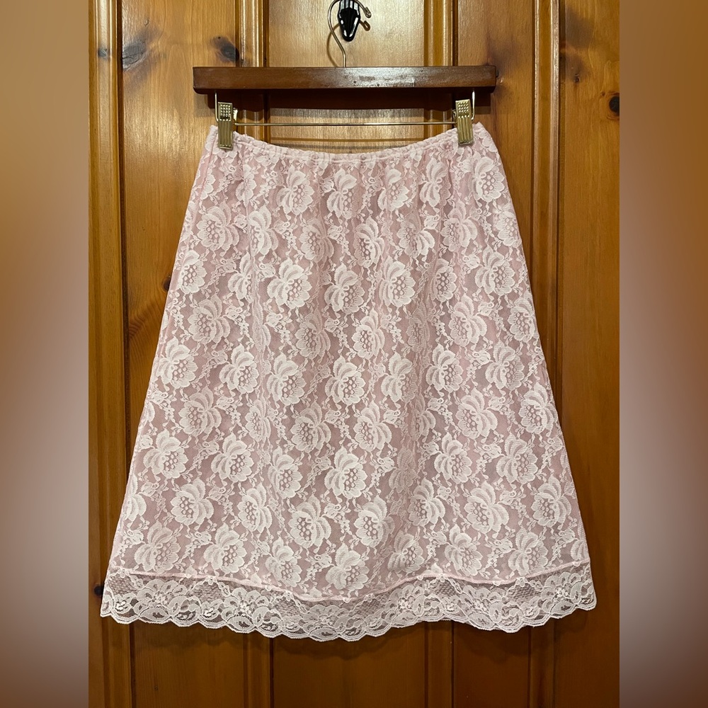 Jenelle of California Sheer Lace Slip from the 60s